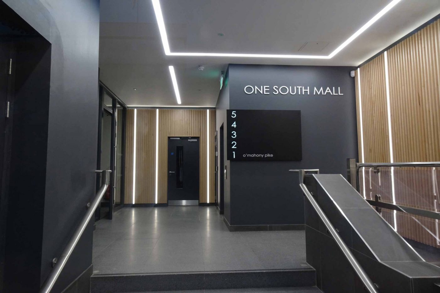 one south mall hallway